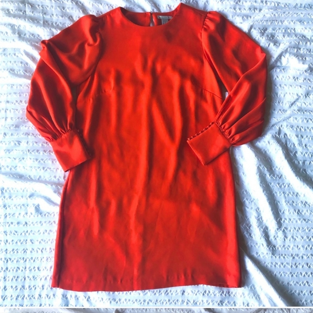 H&M long sleeve mini dress